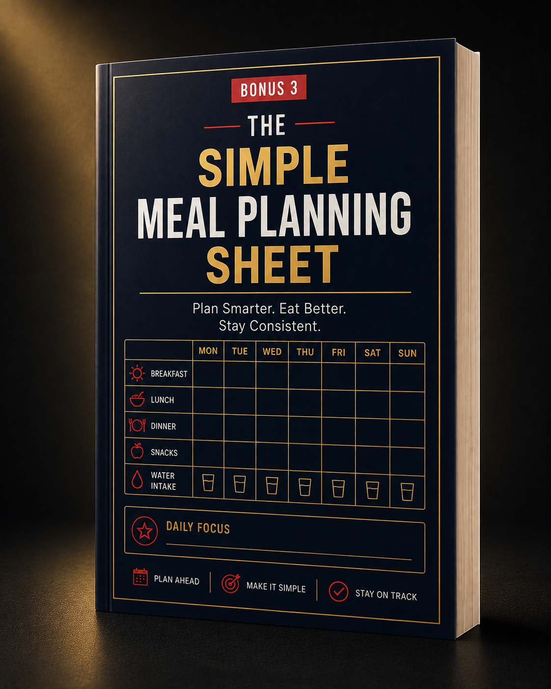 The Simple Meal Planning Sheet